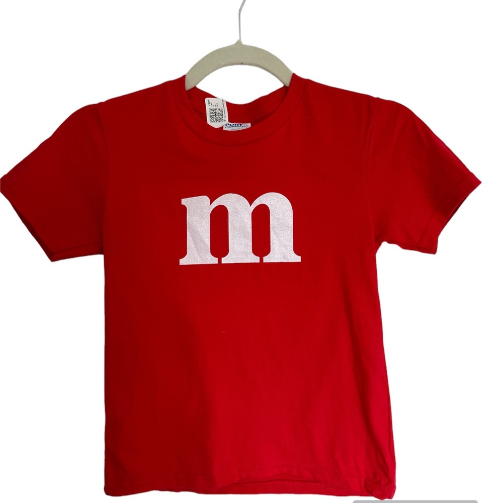 Port & Company Red M Kids Tee Size XS Unisex